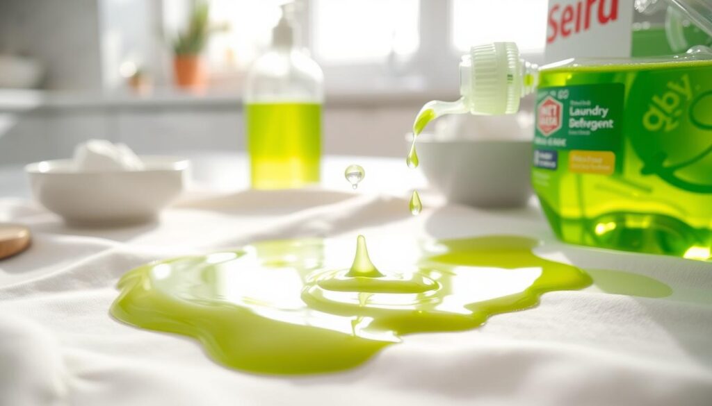 Dish Soap Slime Stain Removal