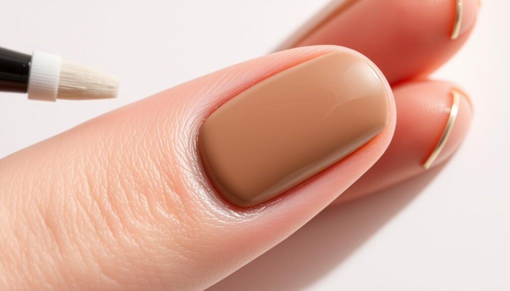 Light Brown Nail Polish Application Techniques