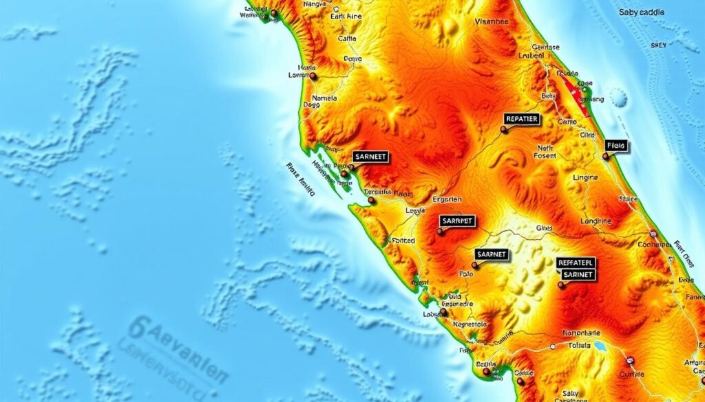 SARNet Repeater Map