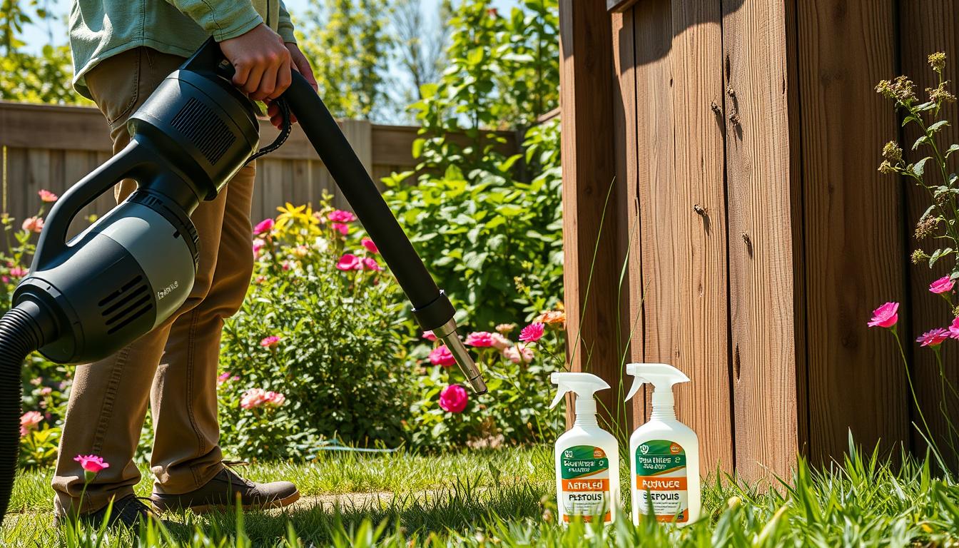 how to get rid of carpenter bees