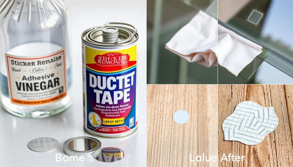 how to get sticker residue off