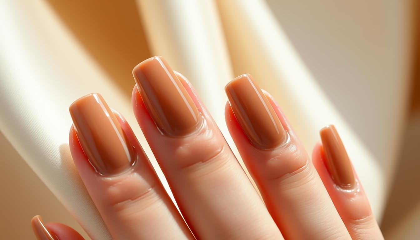 How to Get the Perfect Light Brown Nails Color