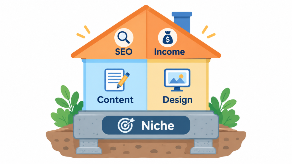 Why your blog niche is the foundation of your blog