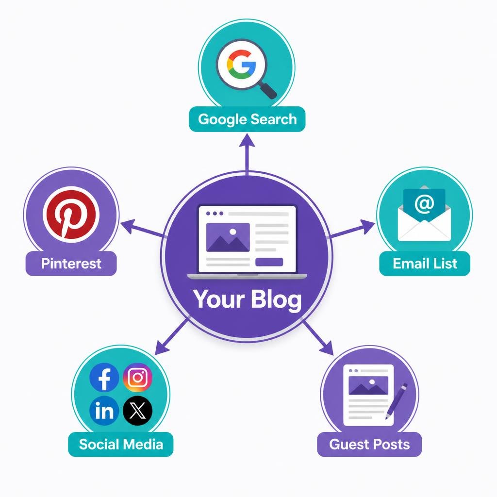 ways to promote a new blog.